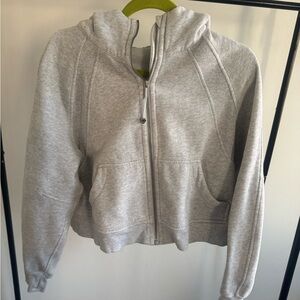 Lululemon gray Zip-Up Hoodie
